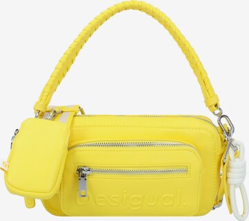 Borsa a spalla 'Cambridge 2.0' di Desigual in giallo: frontale