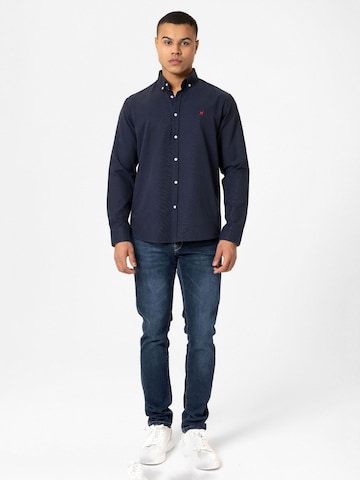 Williot Regular fit Overhemd 'Sergio' in Blauw