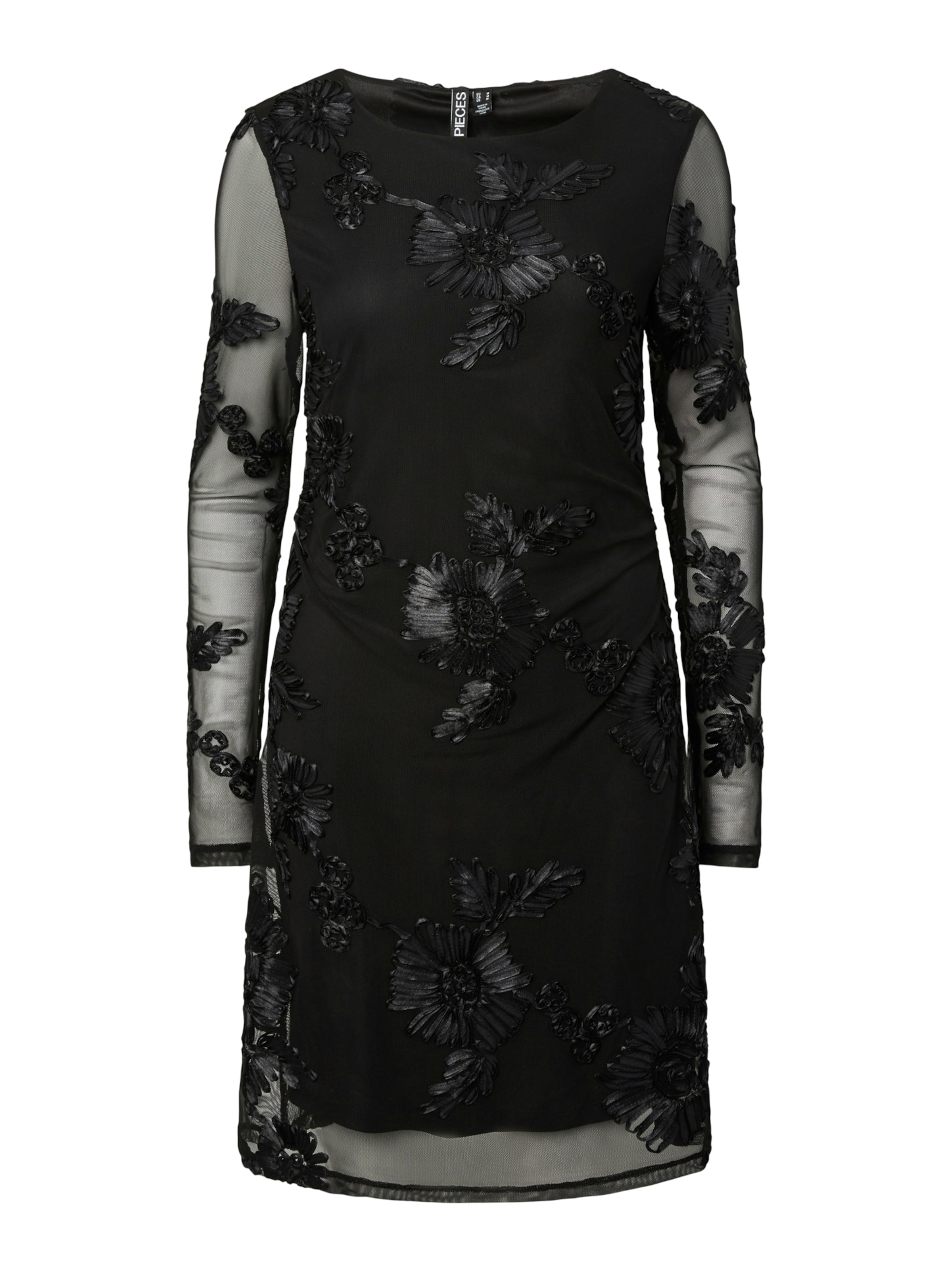 PIECES Φόρεμα 'PCOffia' σε μαύρο: μπροστά