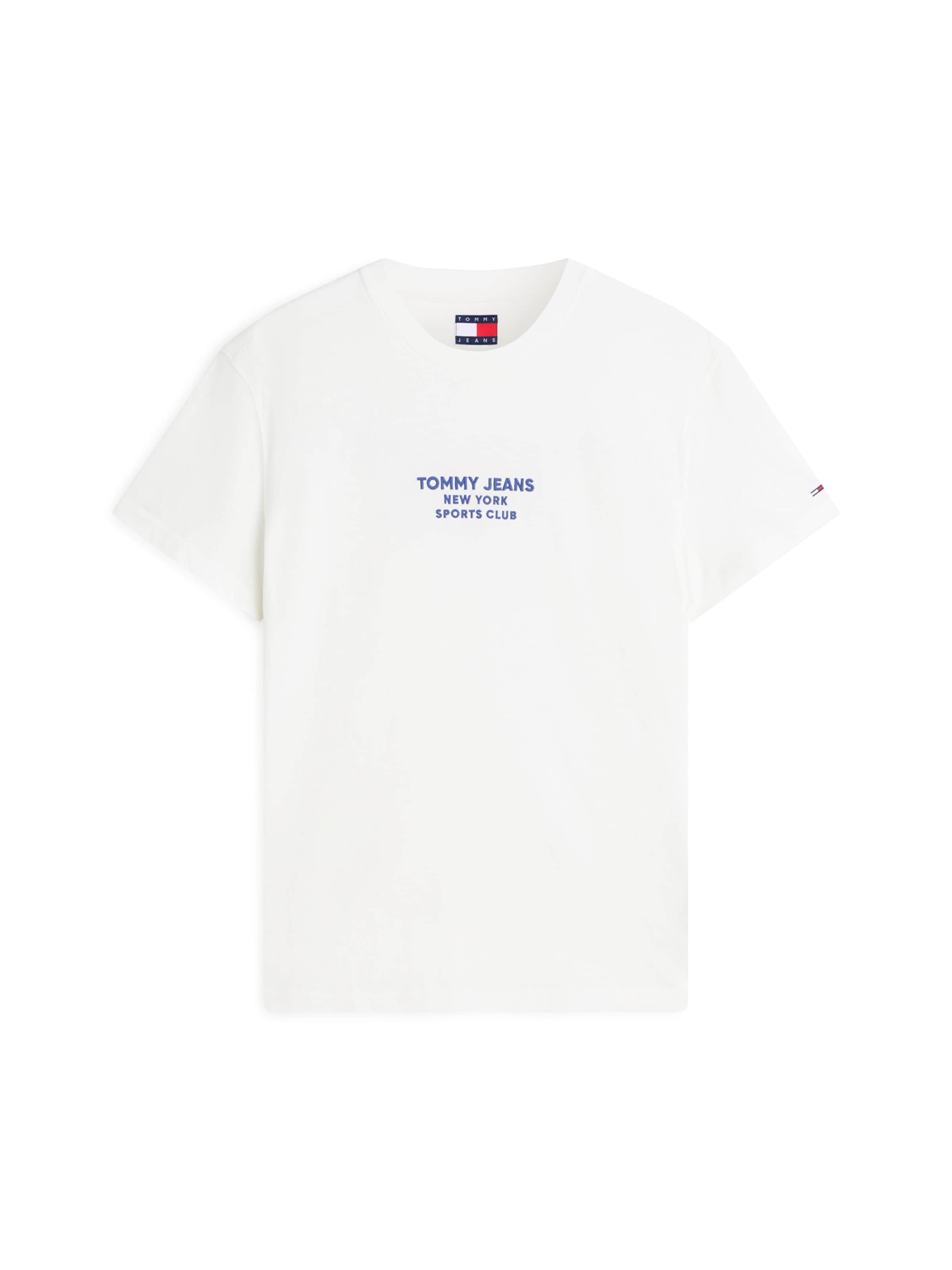 Tommy Jeans Bluser & t-shirts 'SPORTS CLUB' i hvid: forside