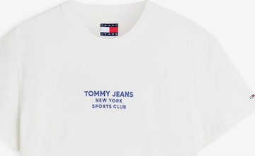 Tommy Jeans Bluser & t-shirts 'SPORTS CLUB' i hvid: forside