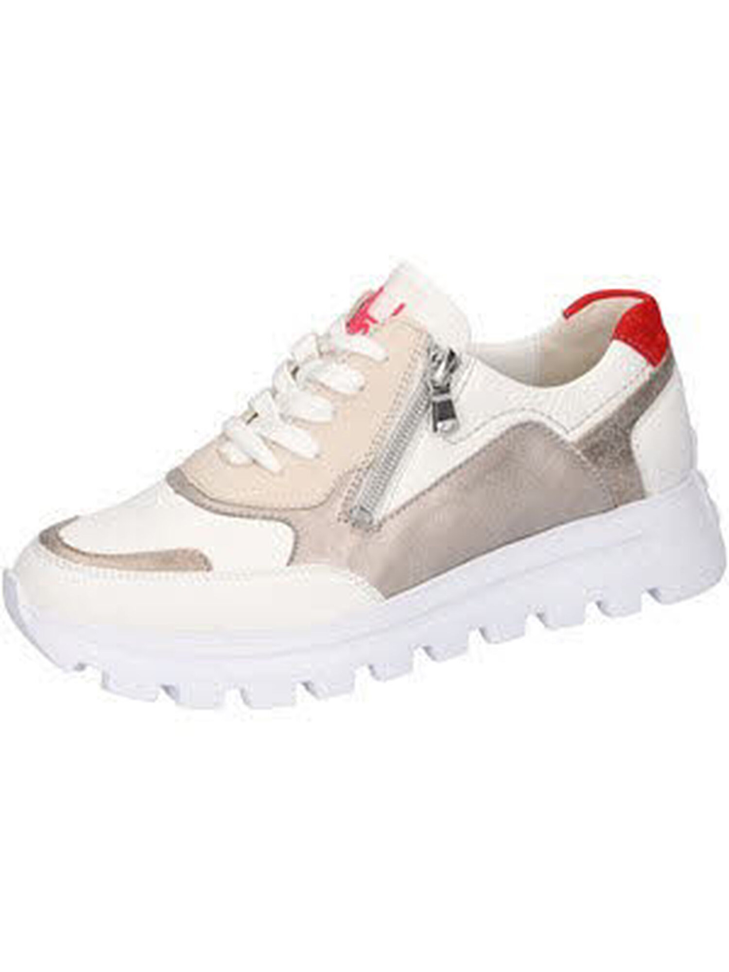 WALDLÄUFER Lace-Up Shoes 'Ajala' in White: front