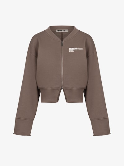 FEMSSY Sweatshirt in XS in Taupe, Item view