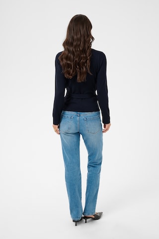 Kaffe Gebreid vest 'KALizza' in Blauw