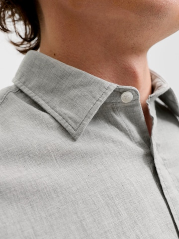 JACK & JONES Comfort Fit Πουκάμισο 'JJEFIELD' σε γκρι