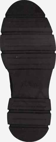 s.Oliver - Botas Chelsea en negro
