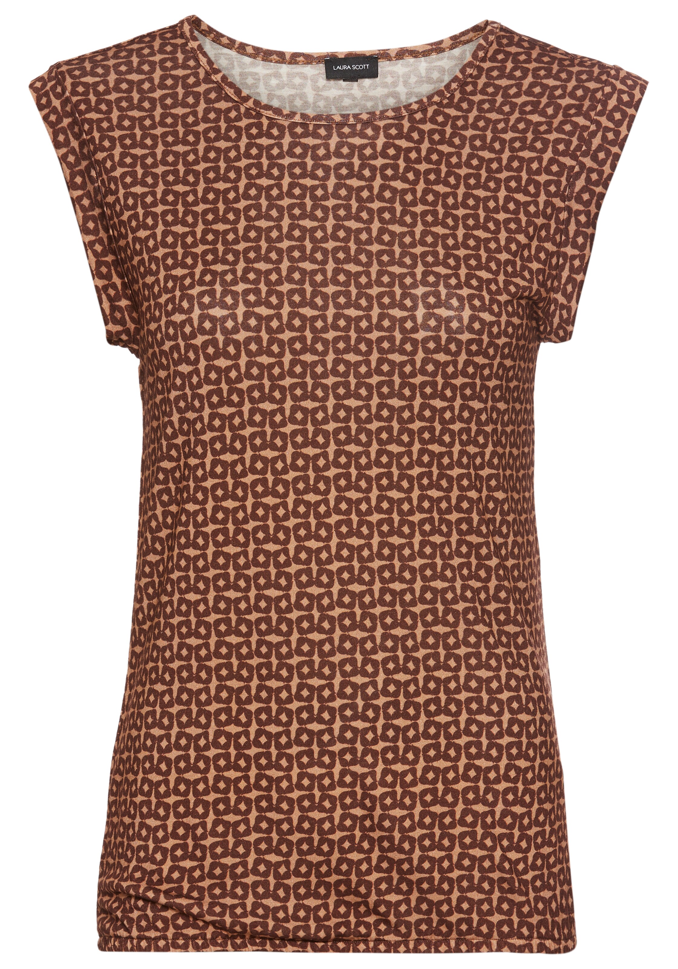 LAURA SCOTT Shirt in Brown: front