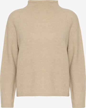 Kaffe Pullover 'Anika' in Beige: predná strana