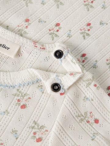 Lil'Atelier - Pijama entero/body en blanco