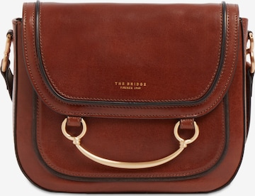 The Bridge Crossbody bag in Brown: front