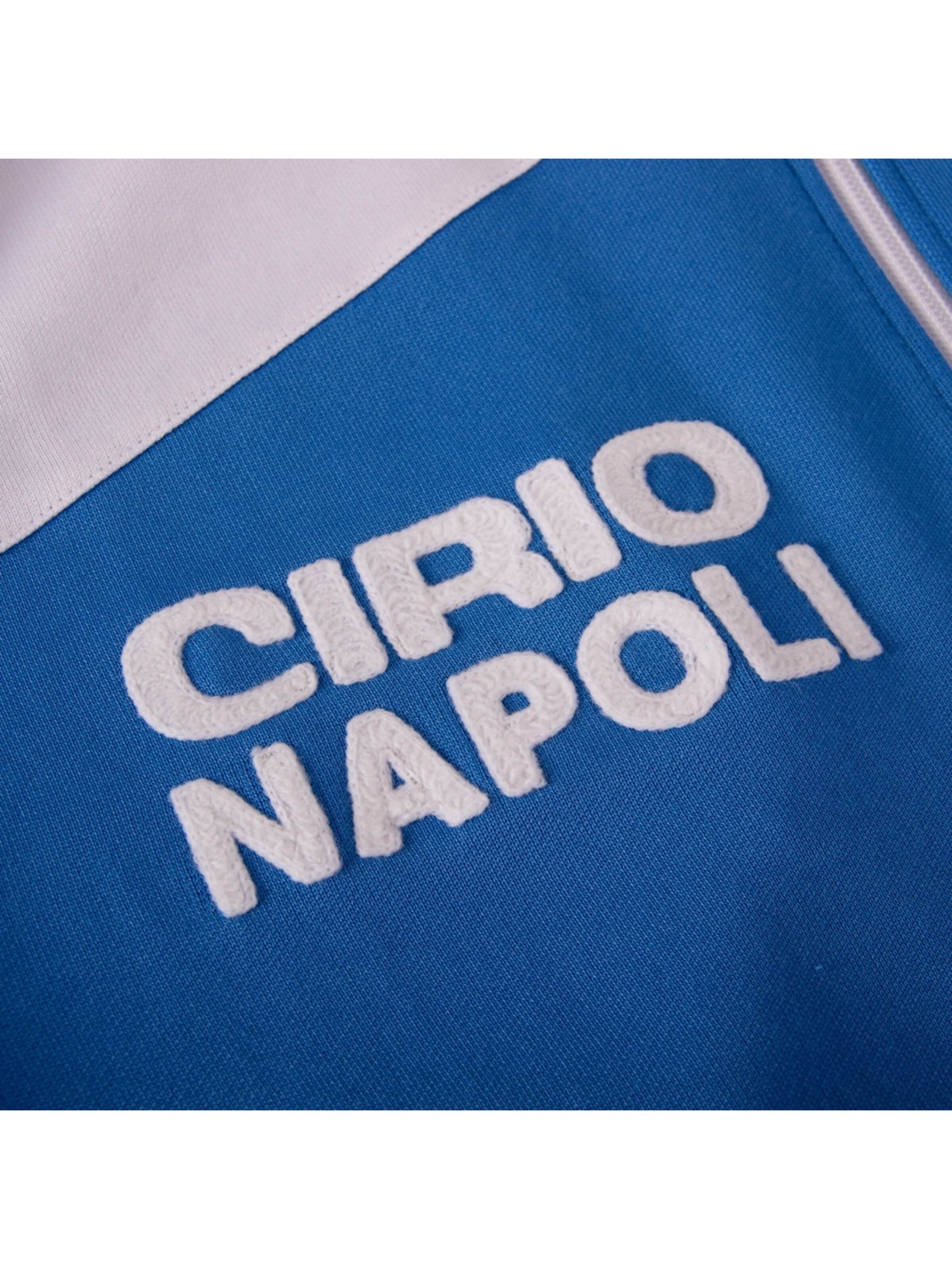 COPA FOOTBALL Sports jacket 'Maradona x COPA Napoli 1984 Retro Voetbaljack' in Blue
