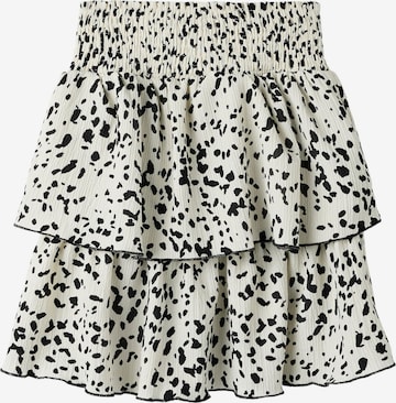 NAME IT Rok in Wit: voorkant