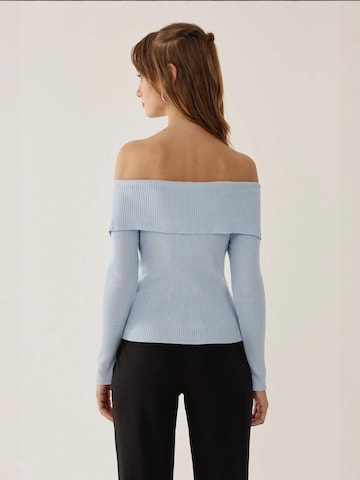 Hiccup Pullover in Blau