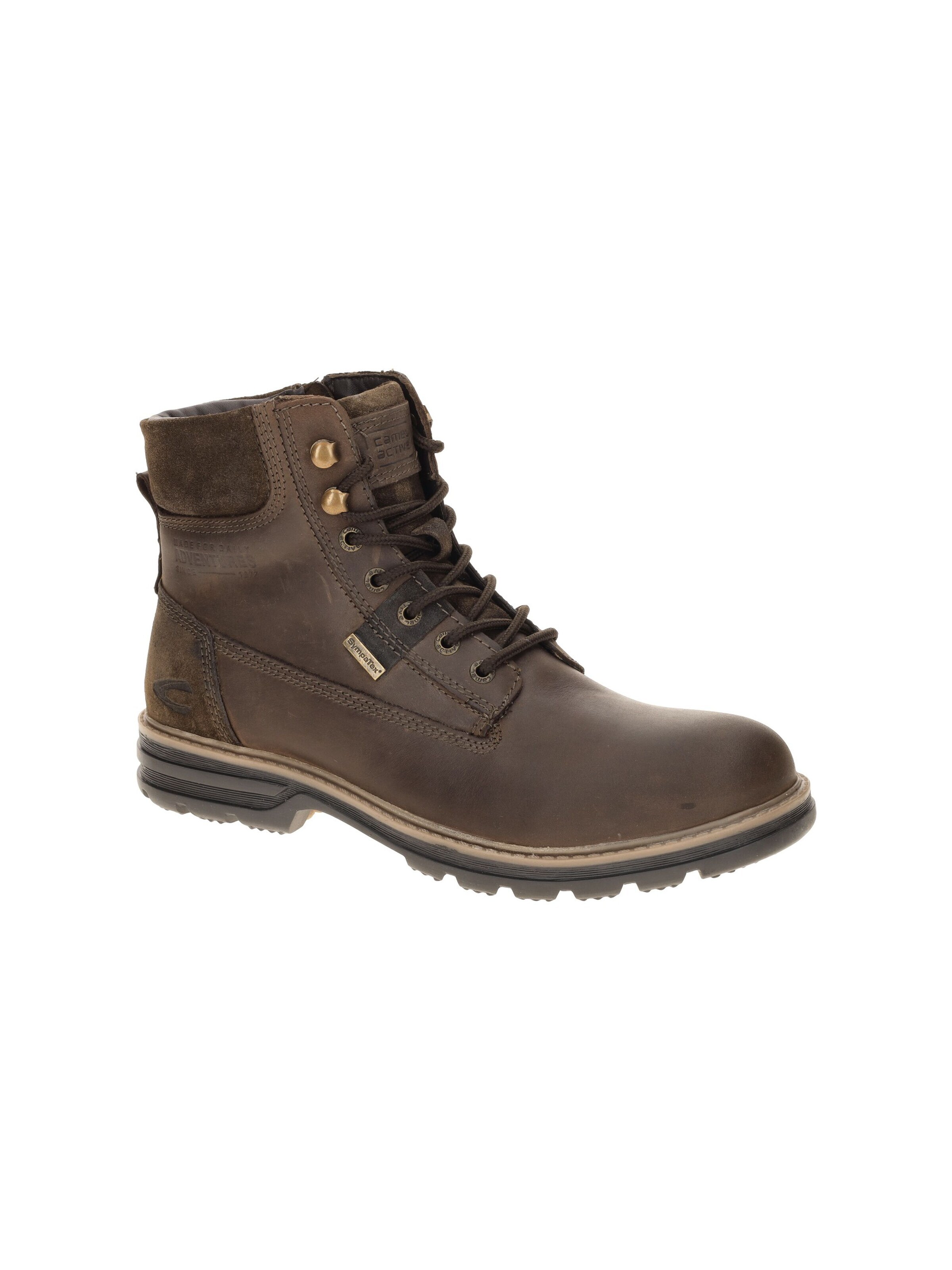 CAMEL ACTIVE Lace-Up Boots in Brown: front