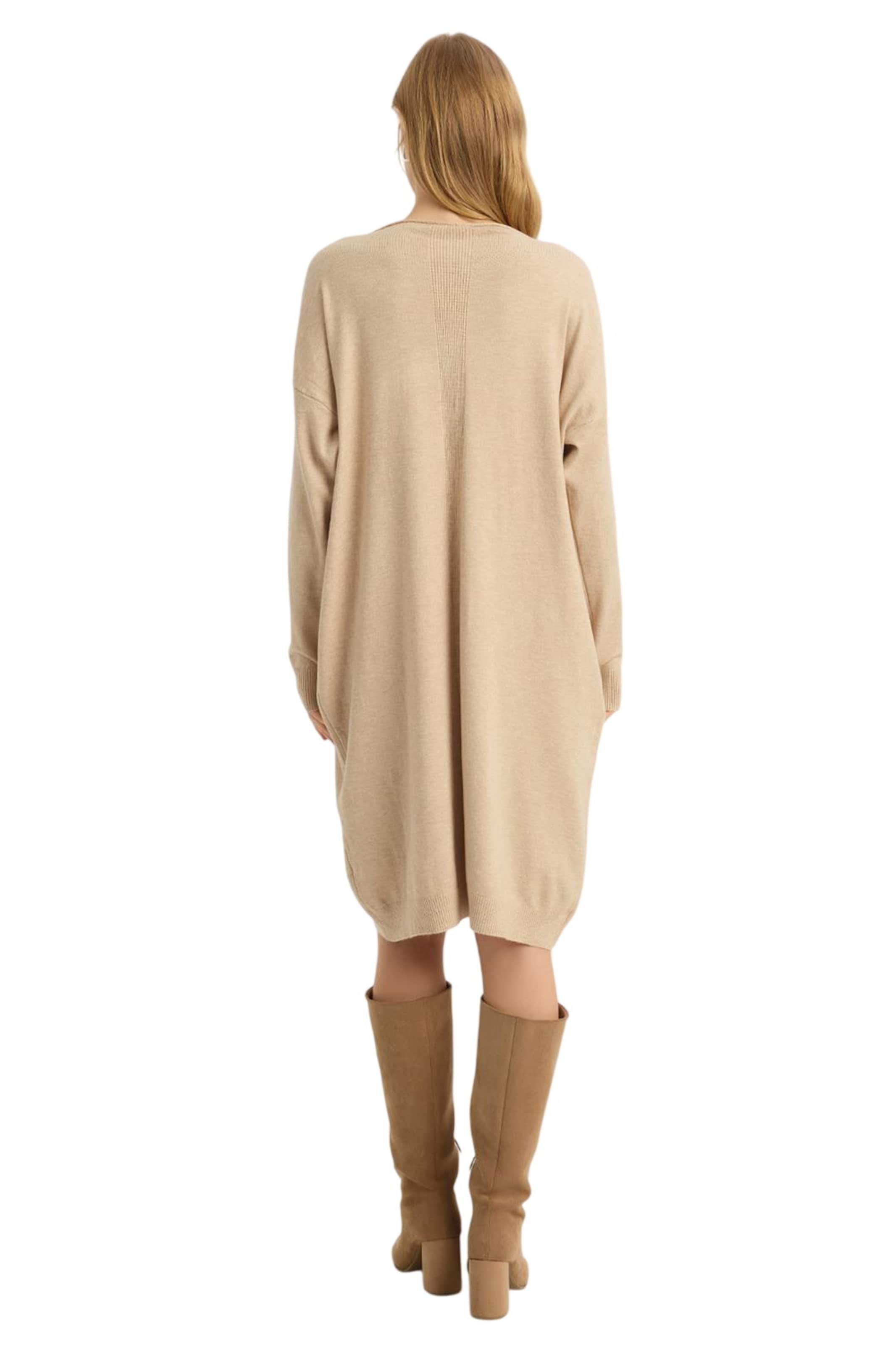 Robes en maille HOME STORE en beige