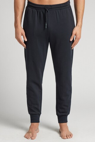 IUMAN Intimissimi Uomo Tapered Pants in Black: front
