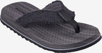 SKECHERS T-bar sandals 'Skechers Tantric - Fritz' in Black: front