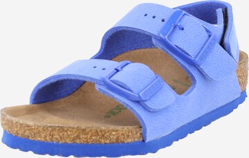 zils BIRKENSTOCK Vaļējas kurpes 'Milano': no priekšpuses