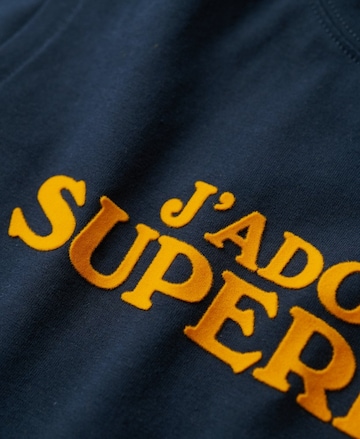 Superdry Top in Blauw