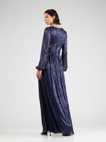 Robe de soirée SWING en bleu