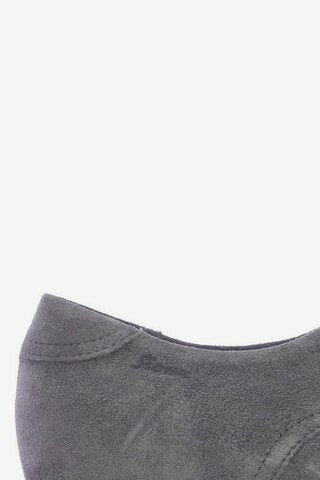 SIOUX Flats & Loafers in 39,5 in Grey