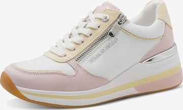 Baskets basses MARCO TOZZI en blanc : devant