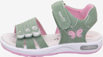 SUPERFIT Sandalen 'EMILY' in Groen