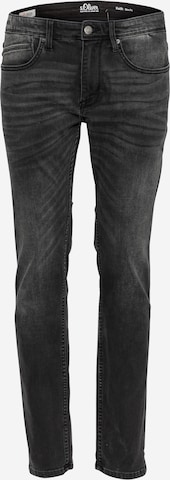 s.Oliver Jeans 'Keith' i svart: framsida
