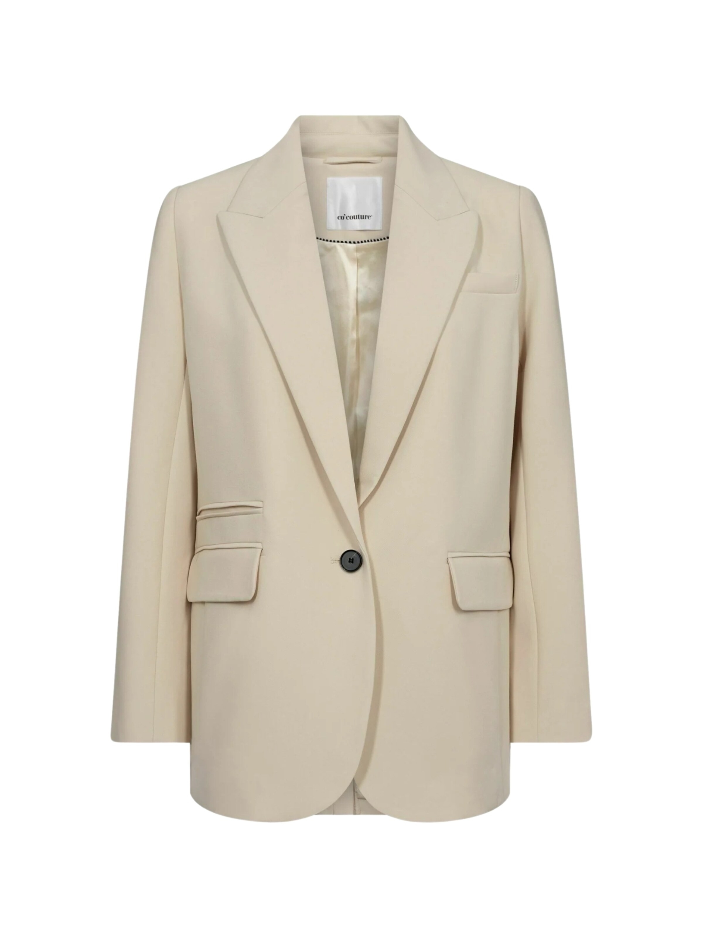 co'couture Blézer 'VolaCC' - bézs: elől