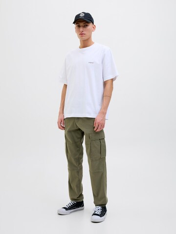 JACK & JONES Regular Cargobroek in Groen