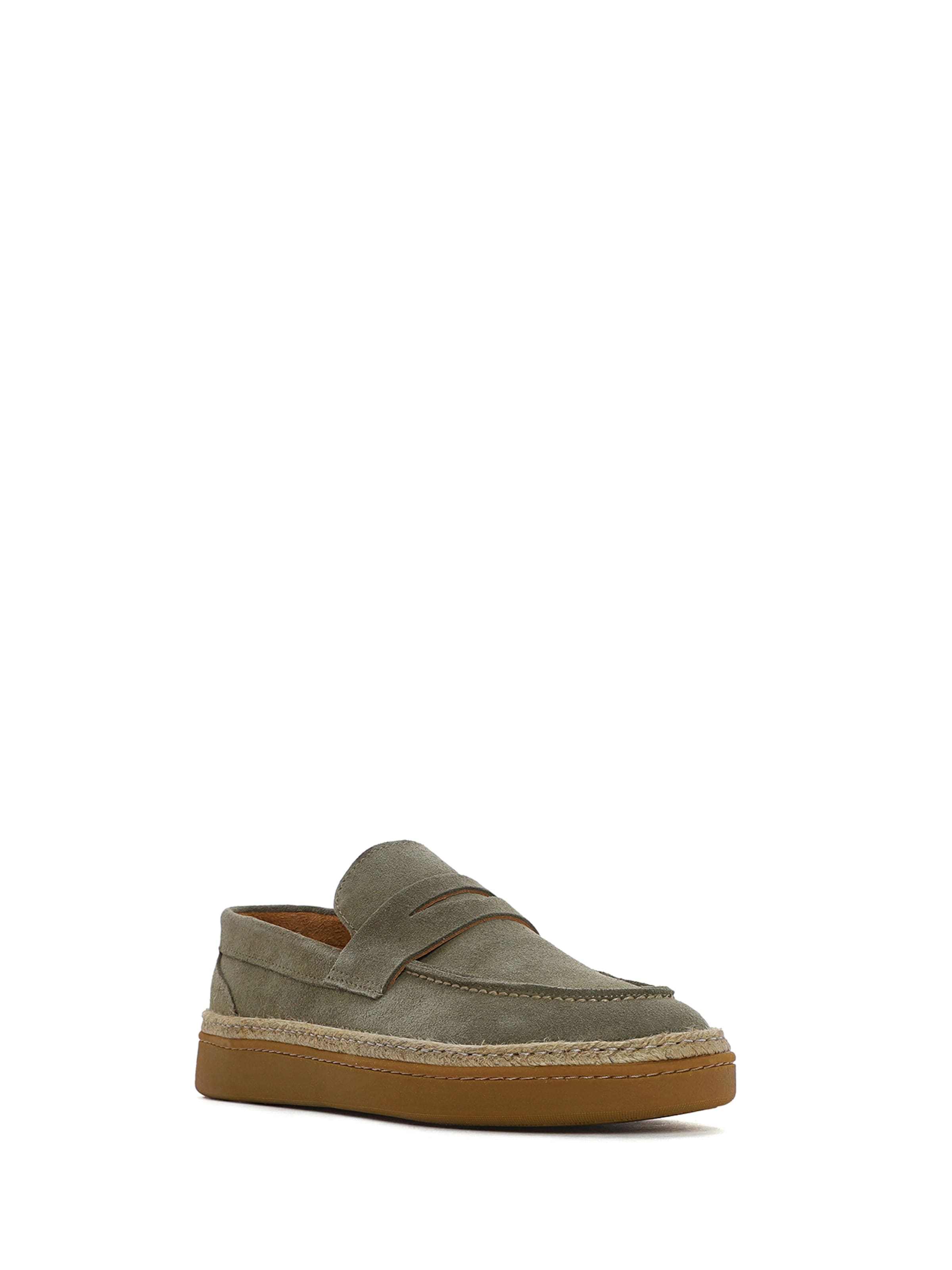 Derimod Moccasin in Green: front