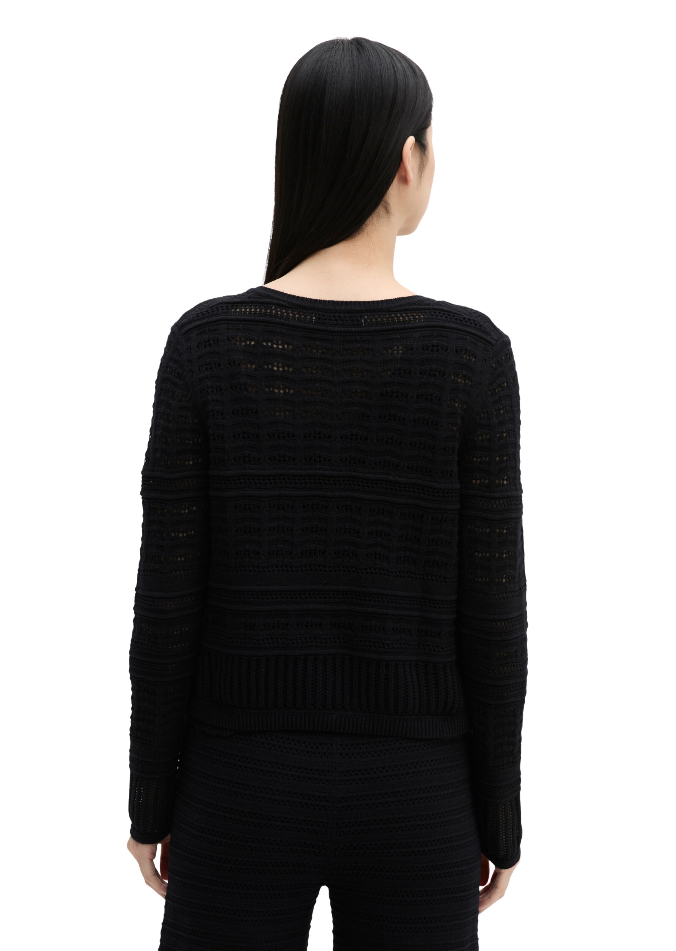 Marc O'Polo Strickjacke in Schwarz