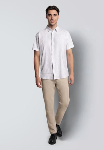 Clean Cut Copenhagen Comfort fit Overhemd 'Luca' in Wit