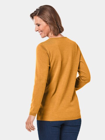 Goldner Pullover in Gelb