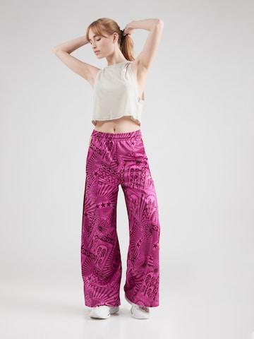Wide Leg Pantalon de sport 'FARM TIRO' ADIDAS SPORTSWEAR en rose