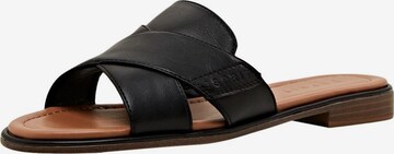 ESPRIT Mules in Black: front