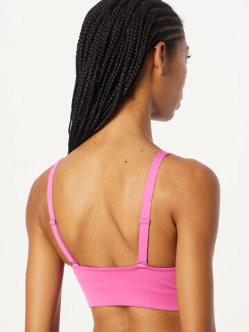 NIKE Bustier Sport-BH 'INDY' in Pink