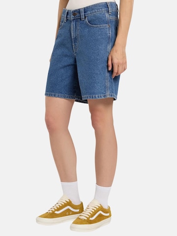 DICKIES Normalny krój Spodnie 'DICKIES 993 7 INCH CARPENTER SHORT BERMUDA' w kolorze niebieski
