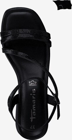 TAMARIS Strap Sandals in Black