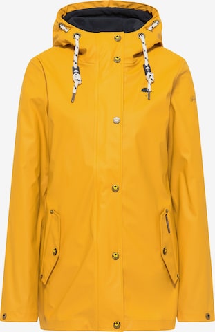 Schmuddelwedda Weatherproof jacket in Yellow: front