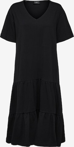 Selected Femme Curve Dress 'FREED' in Black: front