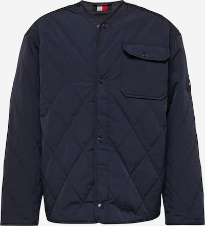TOMMY HILFIGER Starpsezonu jaka, krāsa - tumši zils / sarkans / balts, Preces skats