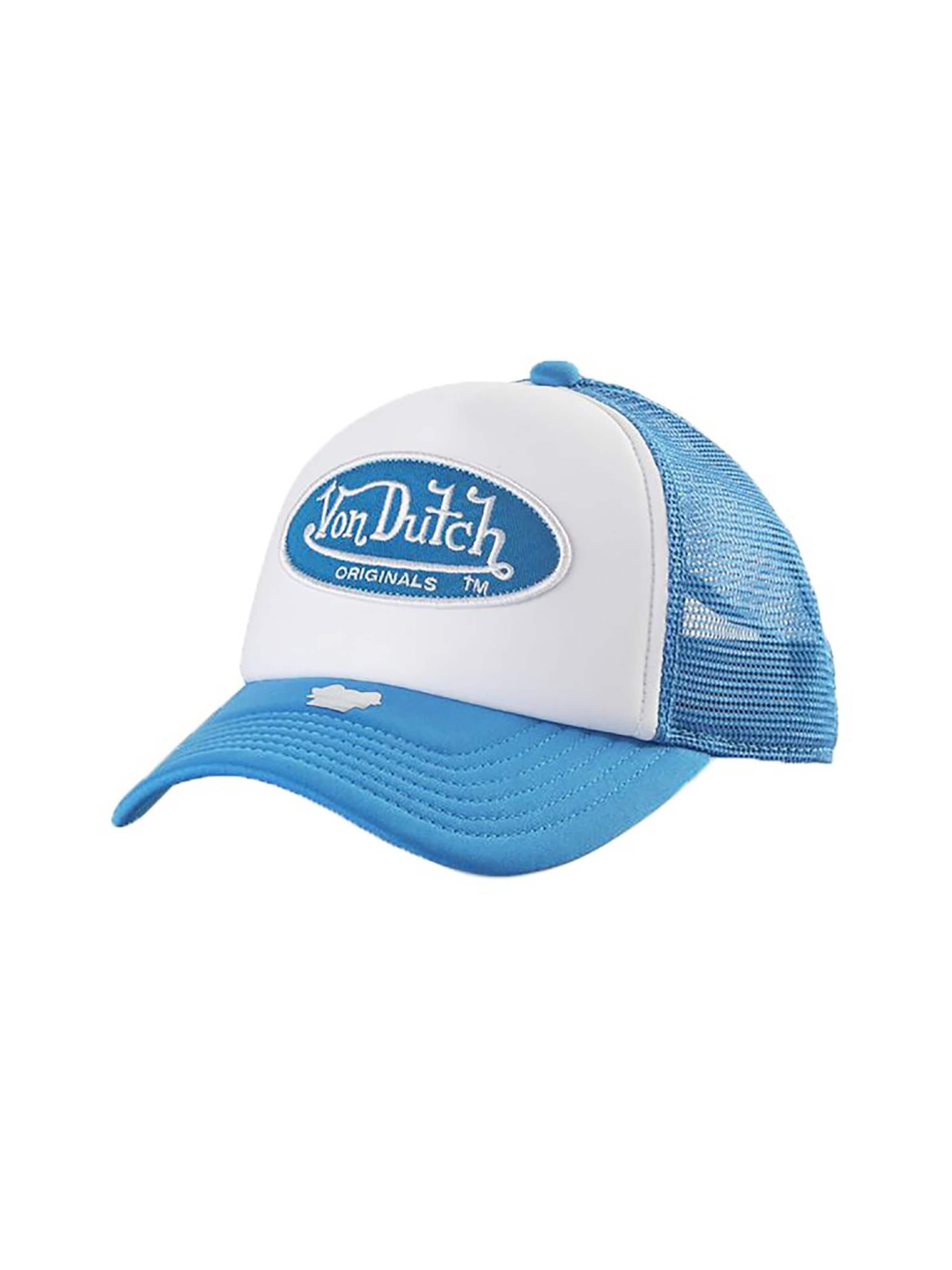 Cappello da baseball 'Tampa' di Von Dutch in blu: frontale