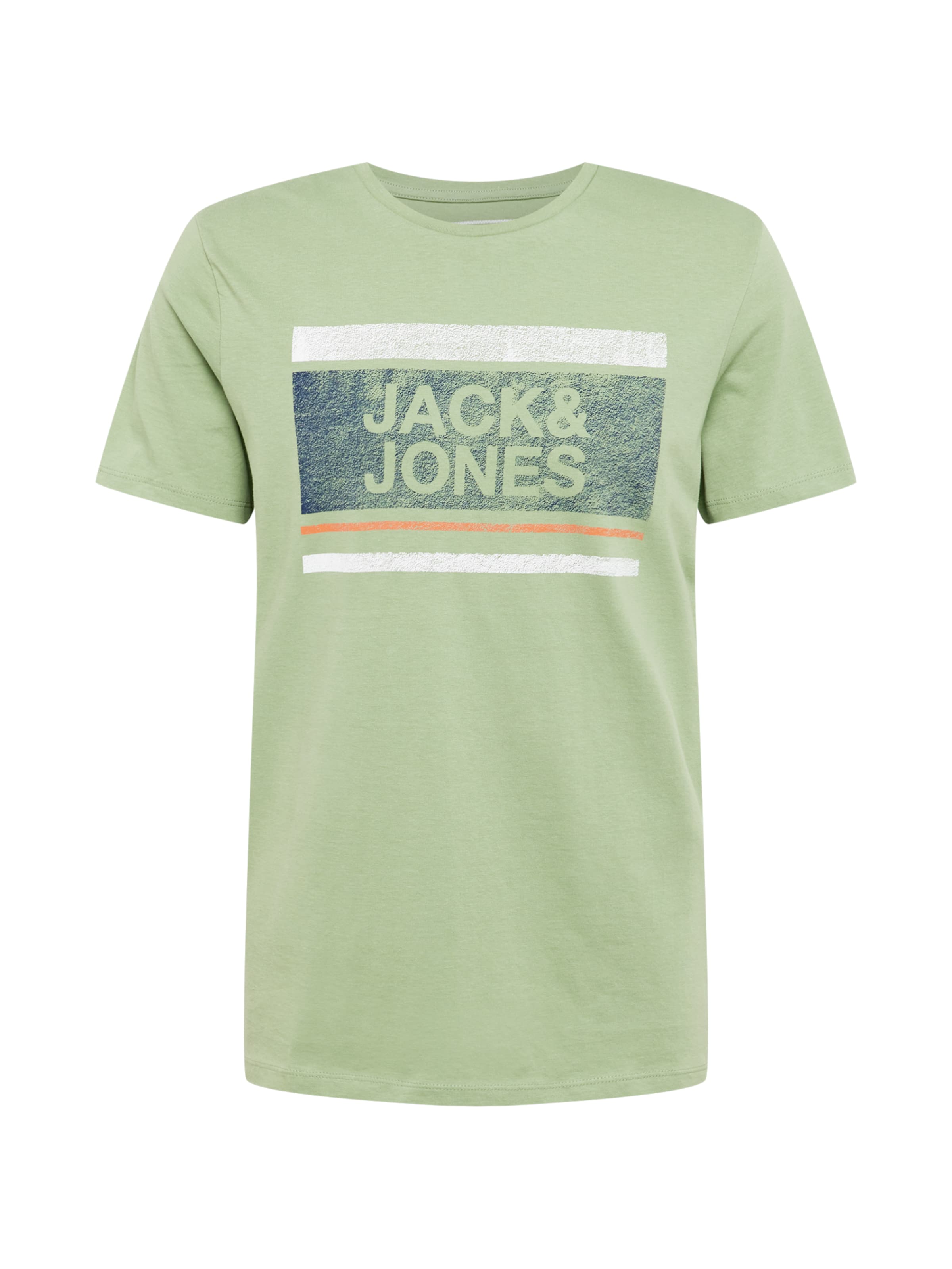 Männer Shirts JACK & JONES T-Shirt 'BRYAN' in Hellgrün - KW84673