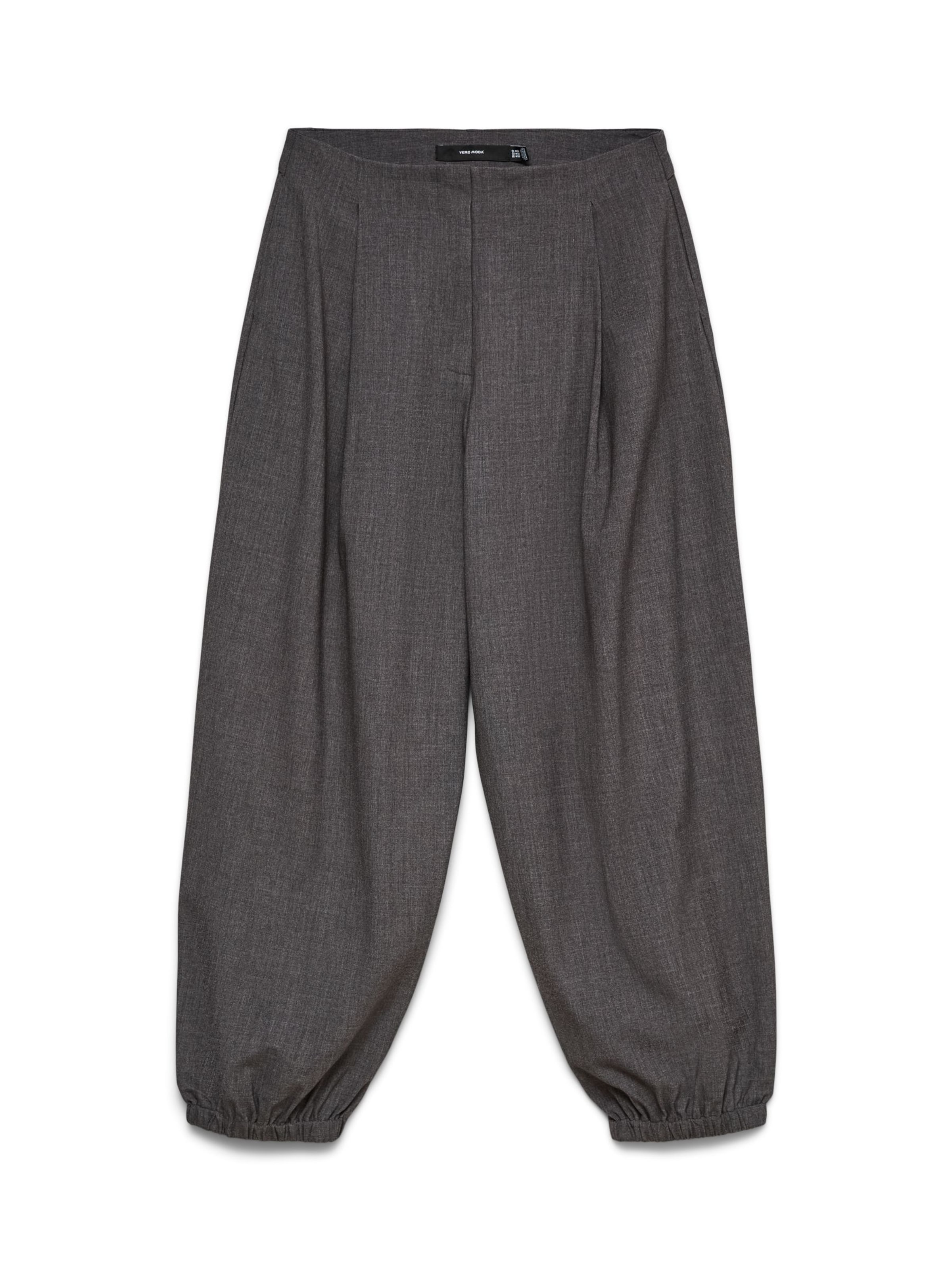 Tapered Pantaloni con pieghe 'VMTexas' di VERO MODA in grigio: frontale