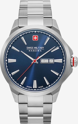 SWISS MILITARY HANOWA Analog Watch in Silver: front