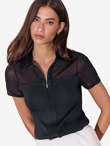 Lipsy Shirt in Black: front