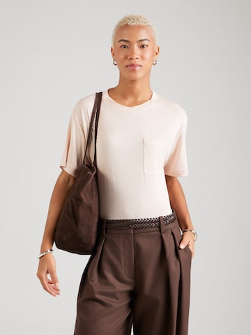 Marc O'Polo Футболка в Ярко-розовый: спереди