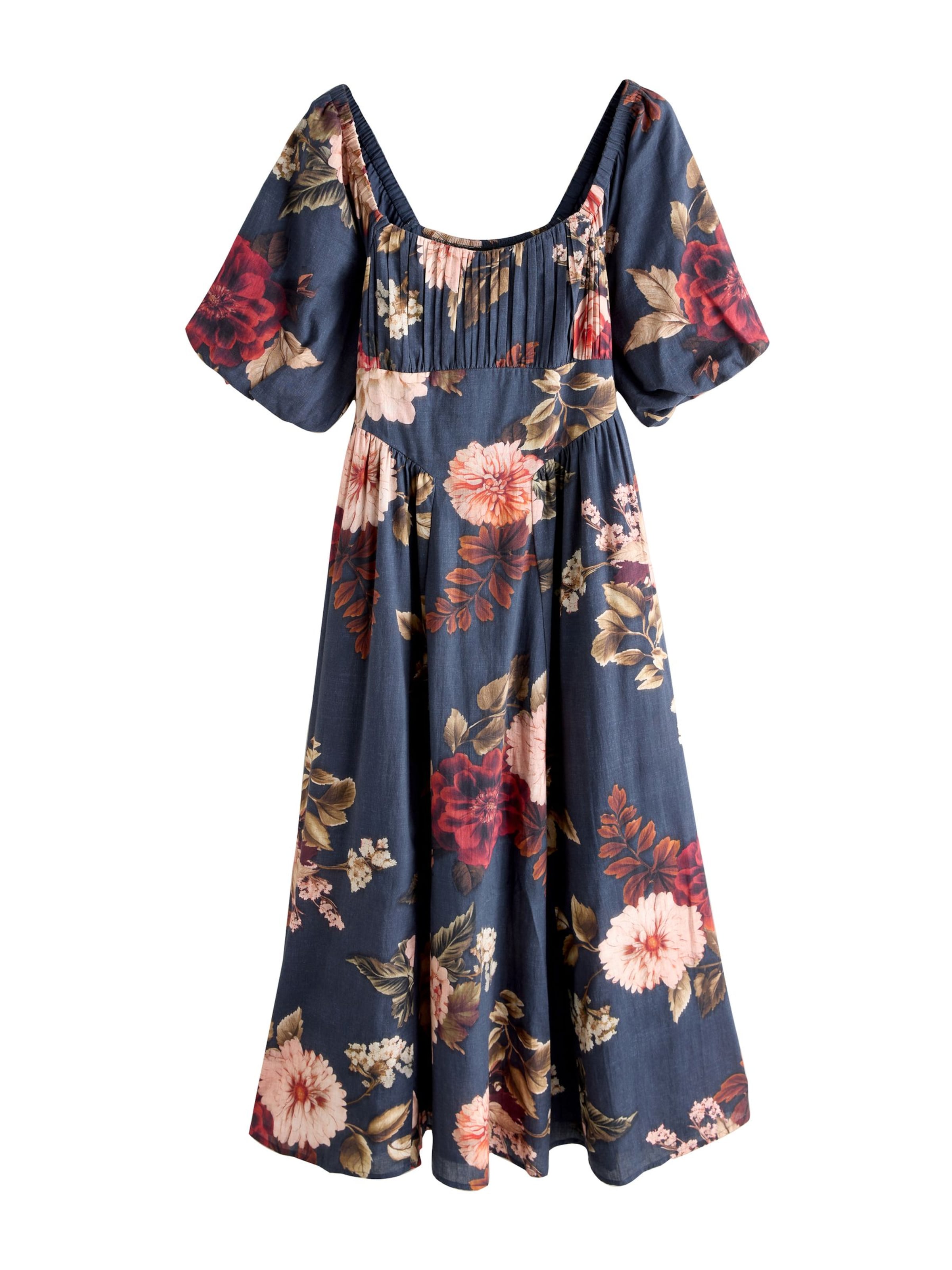 Next Vestido en marino / oliva / rosa / rojo, Vista del producto