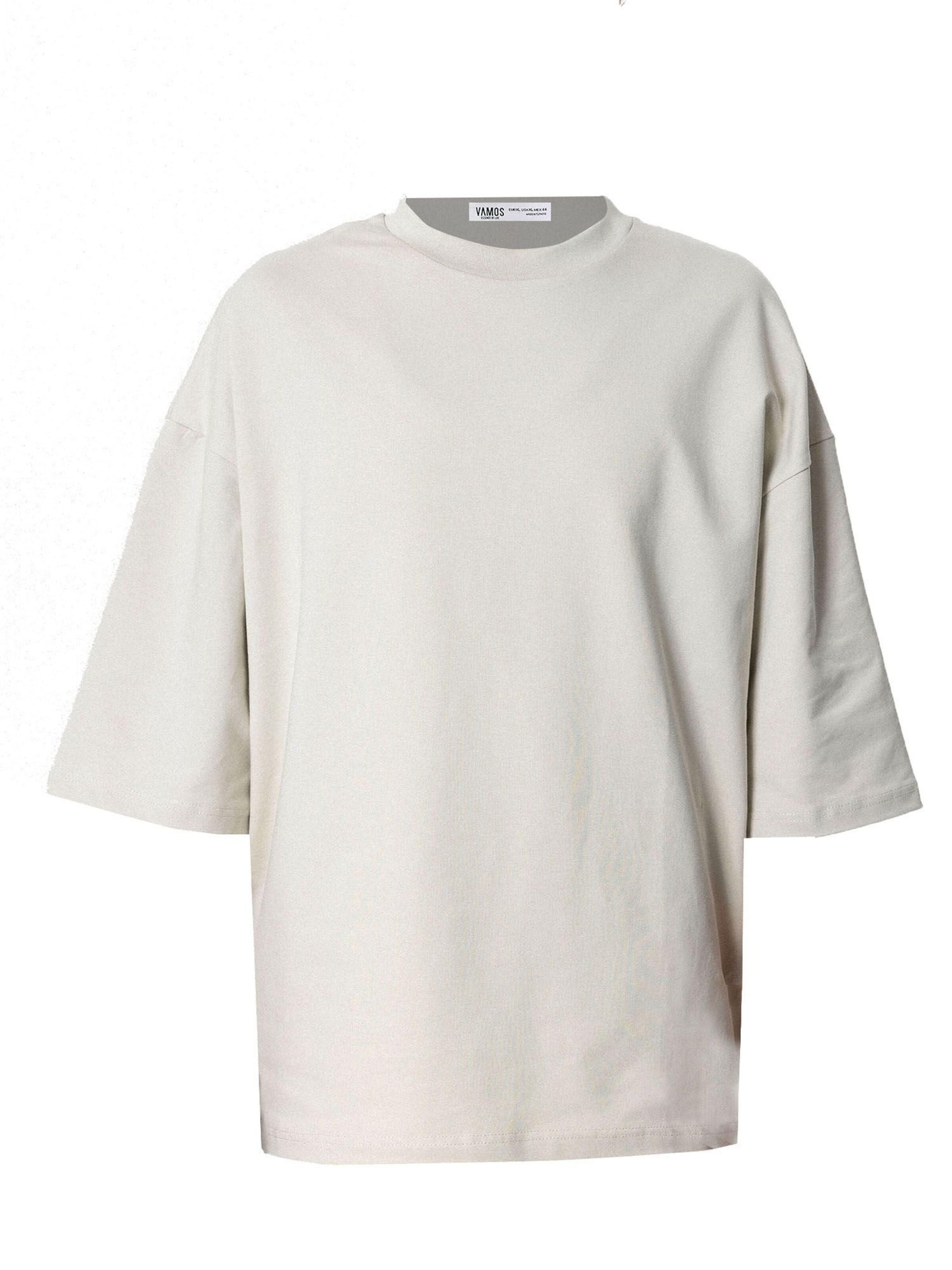 VAMOS CLO Μπλουζάκι σε γκρι: μπροστά